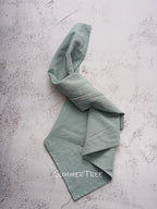 10pcs Napkins 40X40CM Plain Washed Cotton Classic Style Tea Towel Dining Place Mats Home Kitchen Dinner Wedding Settings Decor