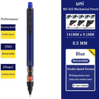 UNI KURUTOGA Mechanical Pencil M5-452 Creative Writing Continuous Sketch 0.5mm Lead Automatic Rotating Mechanical Pencil