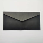 10Pcs Vintage Kraft Paper Envelopes Blank A4 triangle cowhide Handmade black Set Writing Christmas Invitations 22*11CM