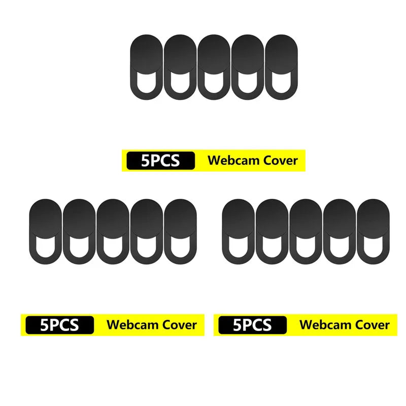 5/10/20pcs Universal Ultra-Thin Laptop Webcam Cover Shutter Antispy Camera Cover For Web Laptop Mobile Phone Lens Privacy Cover