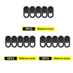5/10/20pcs Universal Ultra-Thin Laptop Webcam Cover Shutter Antispy Camera Cover For Web Laptop Mobile Phone Lens Privacy Cover
