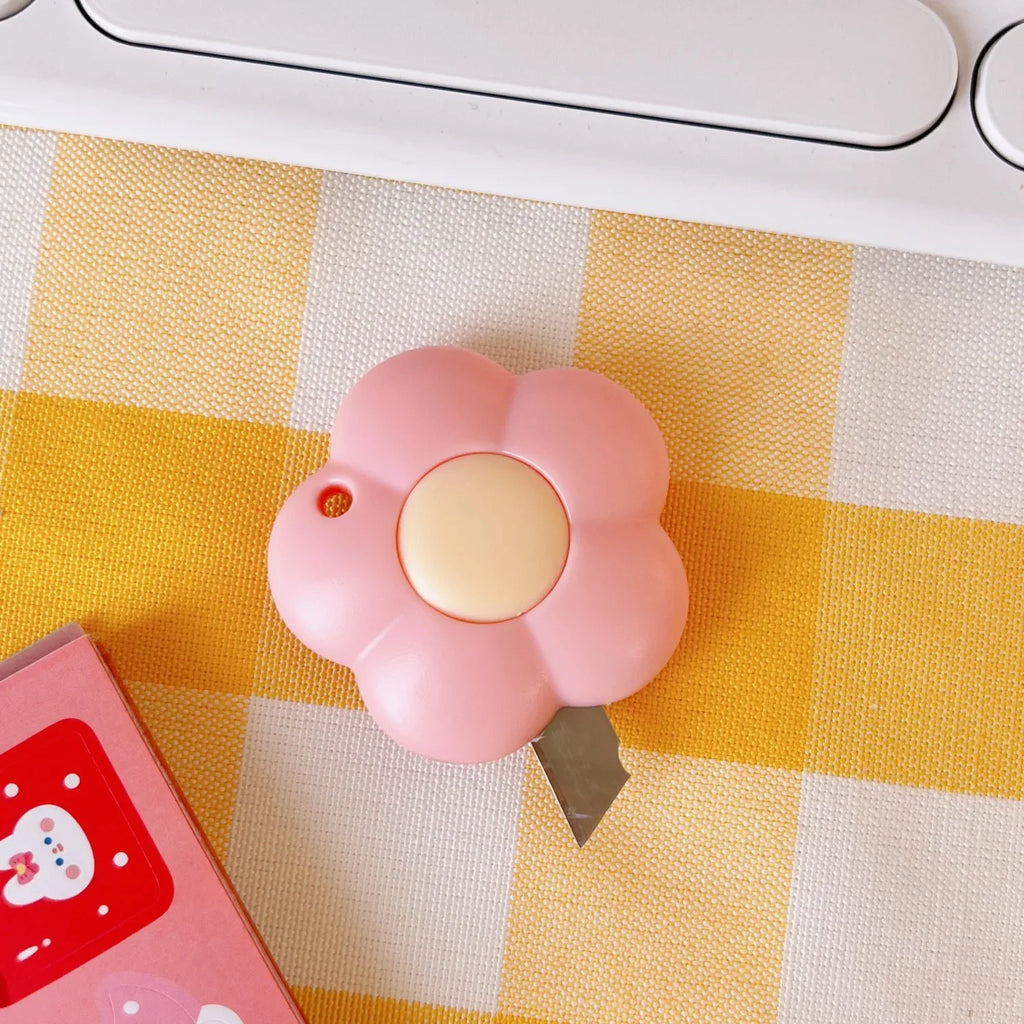 Mini Box Cutter Cartoon Cute Girly Pink Cat Paw Clouds Cutter Letter Envelope Opener Mail Knife Supplies Scrapbooking Tools