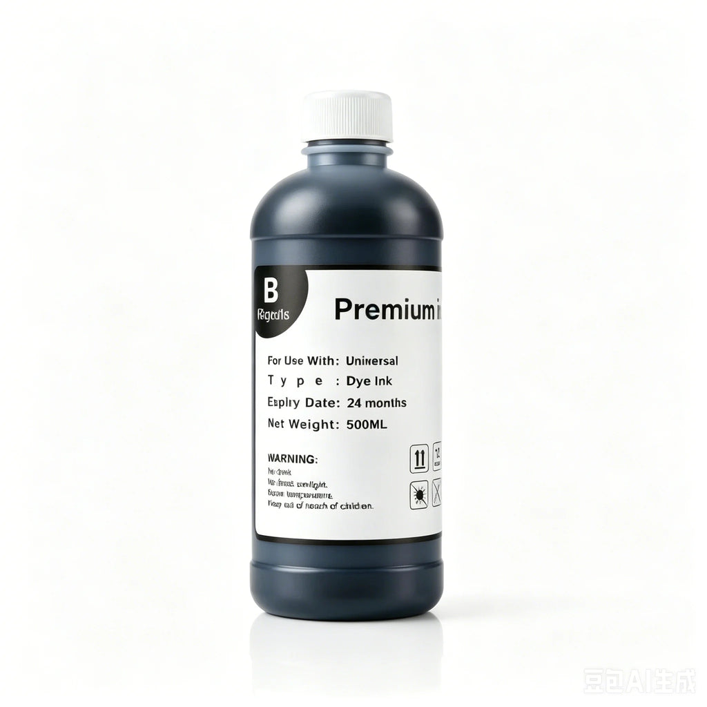 500ML Premium Universal Refill Dye Based Ink Large Capacity Use For Epson Canon HP Brother Lexmark Samsung Dell Inkjet Printer