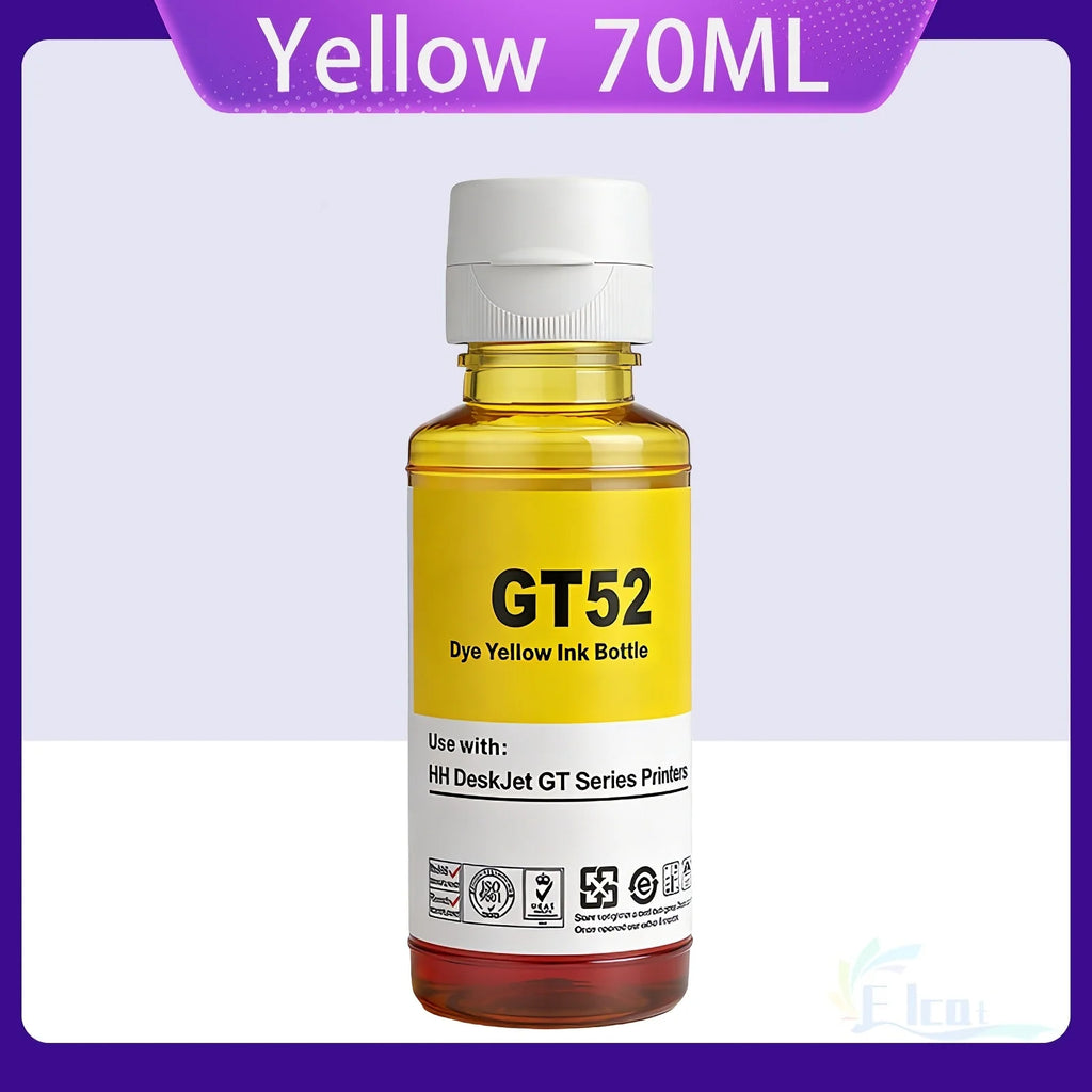 GT51 GT52 GT53 GT5810 GT5820 Refill Ink Dye ink For HP Smart Tank 450 455 500 510 515 519 530 559 615 618 655 720 750 Printer
