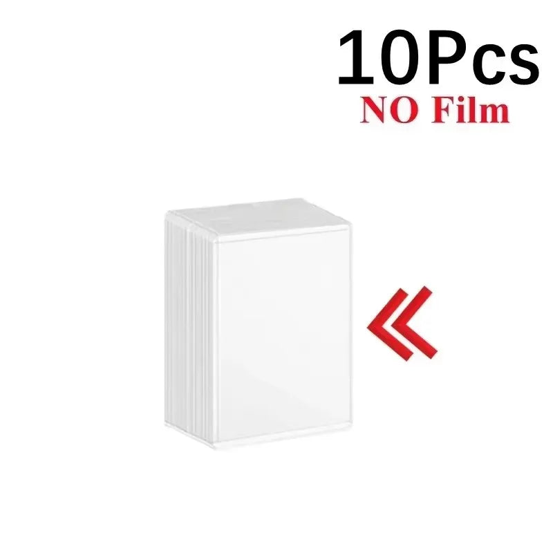 1-50Pcs 35PT Transparent Card Sleeve Clear Trading Card Holder Idol Photo Game Card Holders Cover