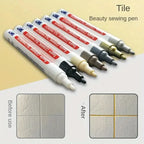 Mold-Resistant Waterproof Ceramic Tile Grout Marker Pen for Kitchen Bathroom Wall Floor Repair