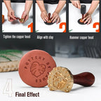 Custom Pottery Stamp for Clay Stamps Personalized Logo & Design Maker,Perfect for Ceramics Logo Design Seal (2.5cm- 5cm)