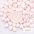 100pcs Heart-Shaped Sealing Wax Beads for Wax Seal Stamp, Great For Embellishment Of Card Envelope, Wedding Invitation