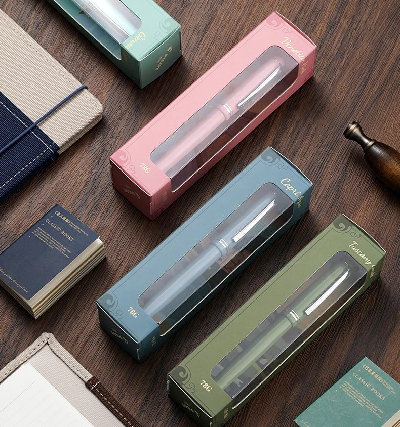 PILOT 1pcs Japan Fountain Pen FP-78G High-end Writing Stationery EF/F/M Iridium Pen Tip Luxury Gift Box Student Smooth Writing