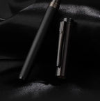 HERO Black Forest Metal Fountain Pen Titanium Black Extra Fine Nib 0.38/0.5mm Students Practice Calligraphy Writing Gift Pen