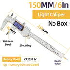 Metal Caliper Digital Caliper Stainless Steel Digital Pachymeter Digital Micrometer Vernier Calipers Metal Gauge Measuring Tools