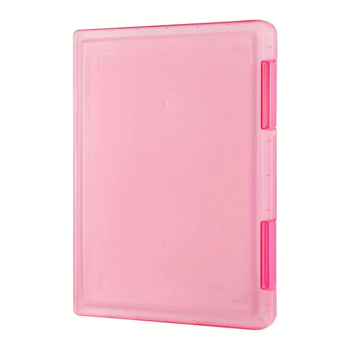 1pc Multi-layer Portable File Box Waterproof Contract Storage Box A4 Plastic PP File Box  Portable Transparent File Box