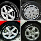 3pcs White Paint Pen Paint Markers Waterproof Car Tyre Oil-Based Paint Pen Set Quick Dry And Permanent