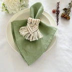 Table Cloth Napkins Durable Polyester Thicken Placemat Reusable for Kitchen Dining  Wedding Decoration 16inch*16inch