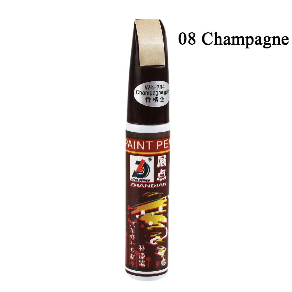New 12ml Car Paint Pen Waterpoof & Durable Car Repair Pen Auto Liquid Scratch Repair Paint Professional Scratch Repair Tool