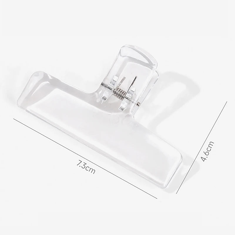 1Pcs Simple Fixed Book Clips Frosted Transparent Page Holder For Reading Tool Memo Clip Desk Accessories Practical Note Holder