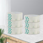 20/5PCS Transparent Tape Office Tape for Home and School 0.8cm 1.2cm 1.8cm Multifuntion High-viscosity Adhesive Tape