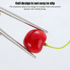 Cute Cartoon Travel Tableware with Case Portable Utensils Cutlery Set Reusable Flatware Silverware Include Fork Spoon with Case