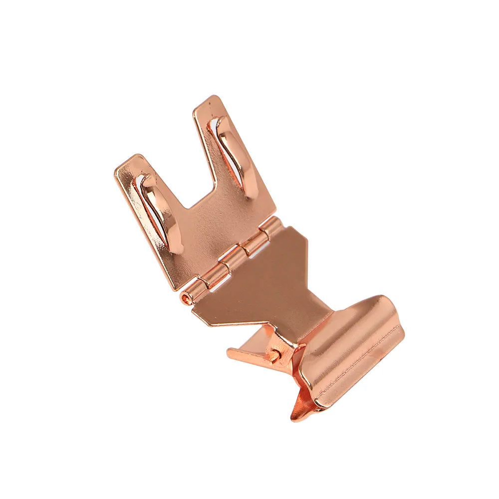 Pop Metal Clip Bakery Shop Price Tag Sign Card Display Snap Label Holders Silvery Gold Black Advertising Clamp
