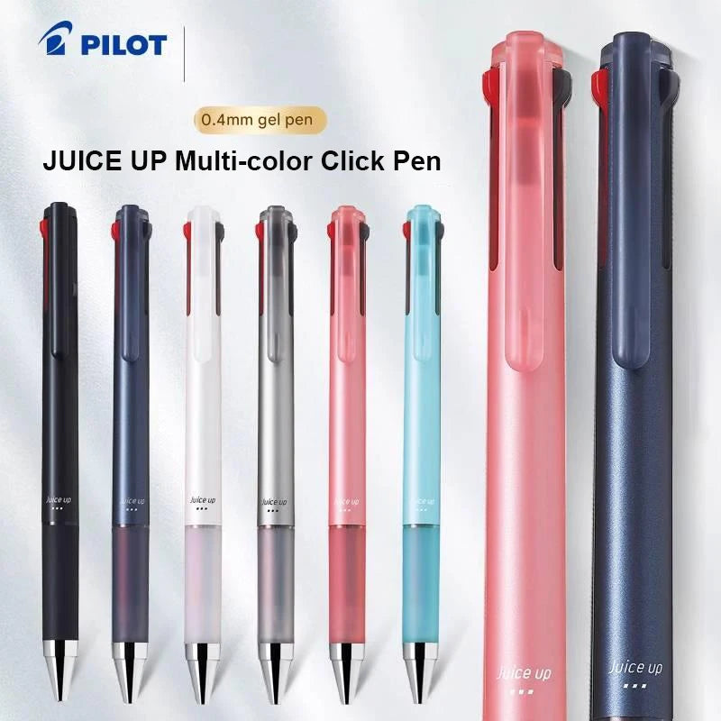 Japan Pilot Modular Pen Juice Up 3/4 Color 0.4mm Ultra-fine Gel Pens, Water-base Smooth Writing Versatile Stationery Aacsesories