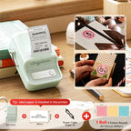 NiiMbot B21 Mini Thermal Printer Wireless Barcode Label Maker Bluetooth Portable Adhesive Label Printers for Office Commercial