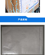 100PCS Transparent Envelope Clear With Packing List Enclosed Printing Pouch Envelope Bag for Invoice Packing Slip