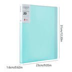 A4 Semi Transparent PP Brochure, Multiple Page Sizes To Choose From, Classified Insert Folder, Conference Document Organization,