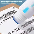 Portable Thermal Paper Correction Fluid Fast-Drying Anti Peep Identity Information ID Info Privacy Protector Quick Eraser Covera