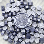 100pcs/bag Octagonal Sealing Wax Beads for Wax Stamps is Suitable for Wedding Invitations, Envelope Cards, Christmas Gift
