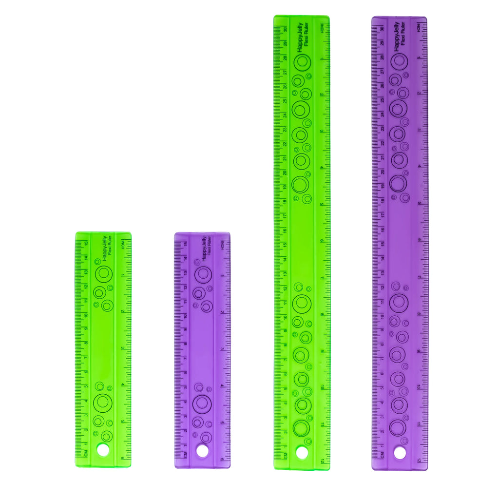 Soft Ruler 15cm/30cm Flexible Ruler Inch And Metric Creative Stationery Drawing Ruler School Office Stationery Supply