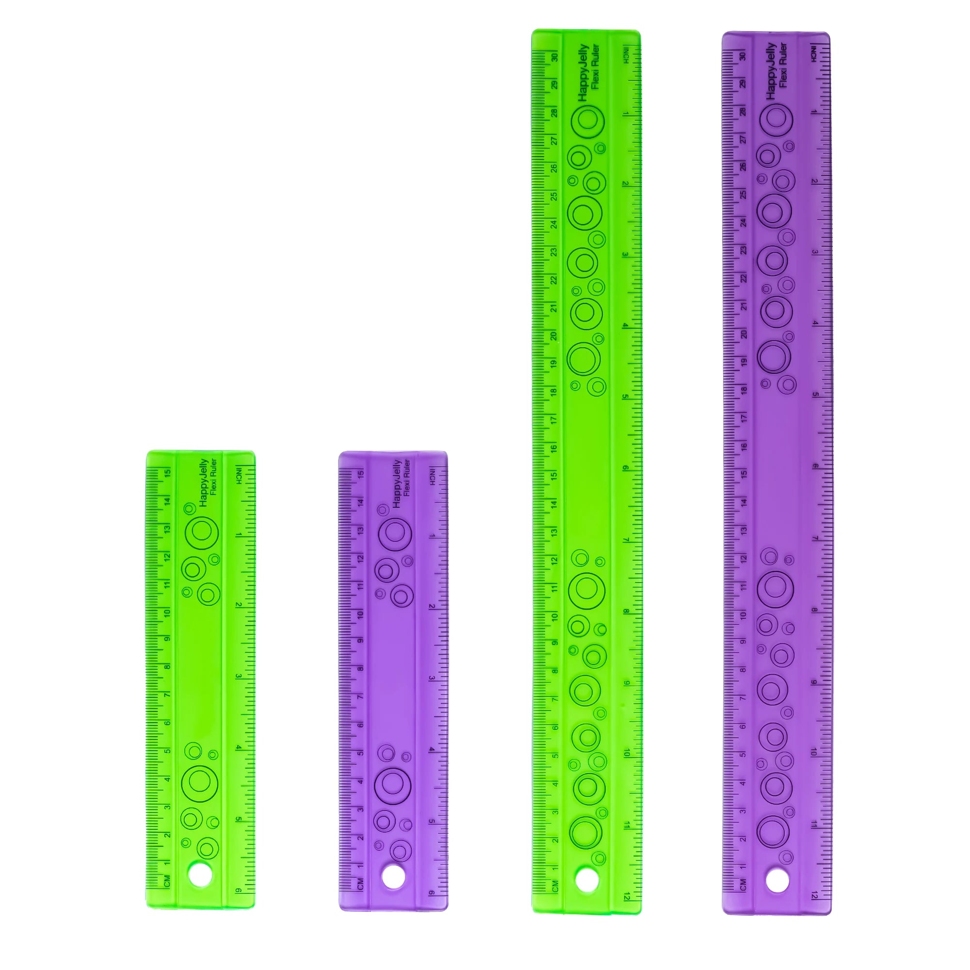 Soft Ruler 15cm/30cm Flexible Ruler Inch And Metric Creative Stationery Drawing Ruler School Office Stationery Supply