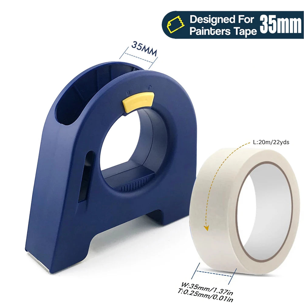 Painters Tape Applicator Windows Door Frame Trim Masking Tape Dispenser for Construction Site Grout Sealing Home Renovation Tool