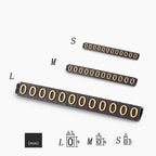 5pcs Price Cubes Adjustable Letter Snap Number Digit Stick Phone Watch Jewelry Snack Food Counter Display Stand Sign Tags