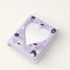 Cute Bear Photo Album 3 Inch Love Heart Hollow Picture Storage Case Kpop Card Binder Name Card Book Photocard Holder 36 Pockets