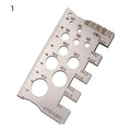Screw Thread Pitch Gauge Ruler Measuring Tool Bolt Nut Metric Machining Threads Screw Cutting Gauge Angle Model Measuring