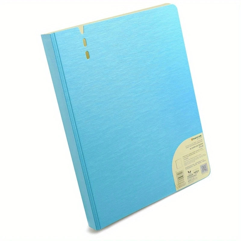 NEW Perforated Folder 4-Hole D-Shaped Binder Transparent Shell Pp File A4 Quick Fishing Storage