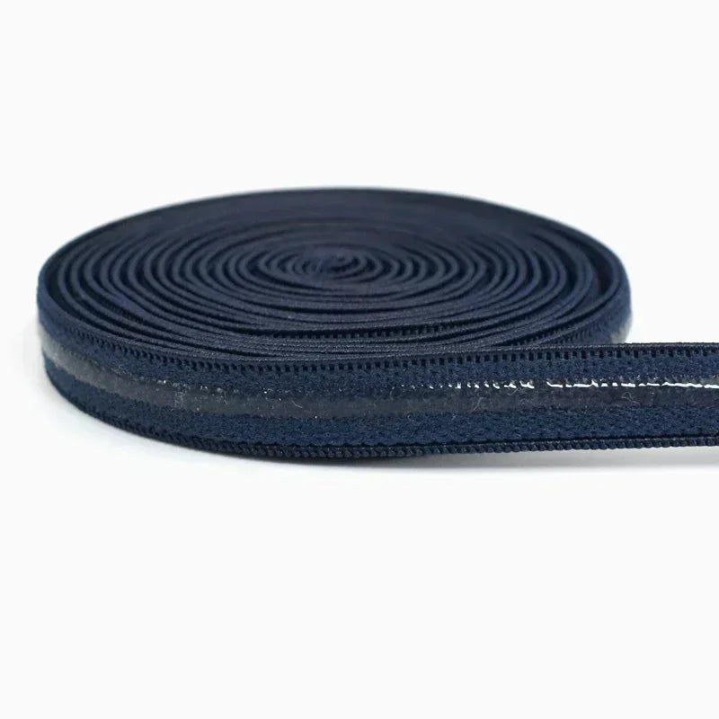 5/10/20M Non-slip Elastic Band 10mm Stretch Silicone Rubber Bands for Bra Underwear Strap Belt Tapes Sewing Trimming Accessory