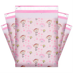 100PCS Poly Mailer Adhesive Envelope Courier Print Bag DIY Lady Panties Dress T-shirt Wedding Xmas Gift Box Packaging Pouches