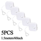 Retractable Soft Tape Measure Double-sided Measurement Ruler Portable Body Flexible Ruler for Weight Loss Medical Measurement