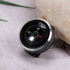 Mini Watch Strap Button Compass for Paracord Bracelet Survival Mini Pocket Compass Outdoor Hiking Camping Accessories Tools