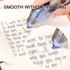 4 Packs, Correction Tape, White, Made Of Correct Tape, Eraser With Transparent Dispenser, Suitable For Office, School,