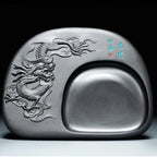 Exquisite Traditional Portable Lightweight Calligraphy Inkstones Huizhou Ink Slabs Perfect for Brush Writing Students Inkstone