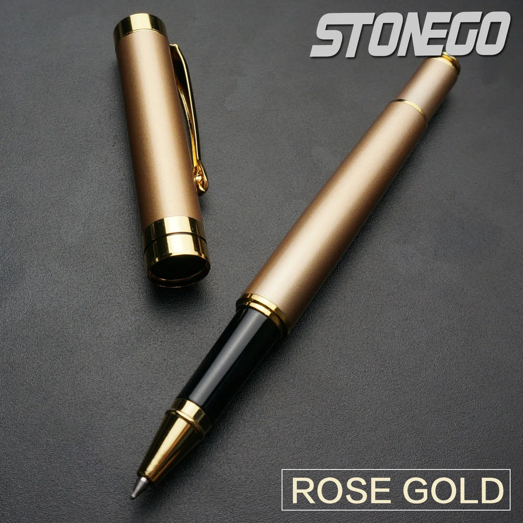 STONEGOP remium Ballpoint Pen Retractable Lacquer Rollerball Pen Smooth Writing Roller Ball Pen Elegant Executive Signature Pen