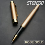 STONEGOP remium Ballpoint Pen Retractable Lacquer Rollerball Pen Smooth Writing Roller Ball Pen Elegant Executive Signature Pen