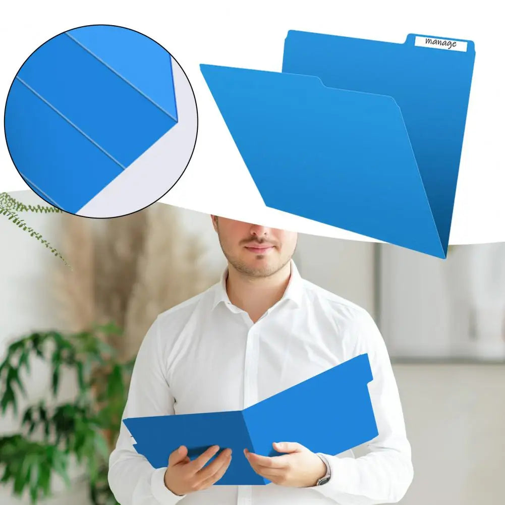 50Pcs Manila File Folders Standard Letter Size File Folders Business Document Organizers Home Office Organization School Supply