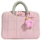 Lightweight Puffy Laptop Sleeve 14/16 Inch Commuter Laptop Briefcase Notebook Sleeve Notebook Case Portable Handbag for Women
