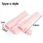 Soft Silicone Cable Winder Protectors for Dual USB C Android Charging Cable Saver Cord Organizer Wire Anti Break Protection