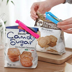 10-50PCS Portable Kitchen Storage Food Snack Seal Sealing Bag Clips Sealer Clamp Plastic Tool Kitchen Accessories Food Bag Clips
