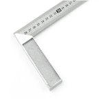 250/300mm Aluminum Handle with Stainless Steel Scale Right Measuring Angle Square Ruler