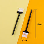 2pcs Small Household Appliance Cleaning Brushes, Plastic Dust Removal Mini Computer Keyboard Brushes, Multi-Functional Cleaning